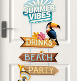 Deur Deco Summer vibes Hawaii Party