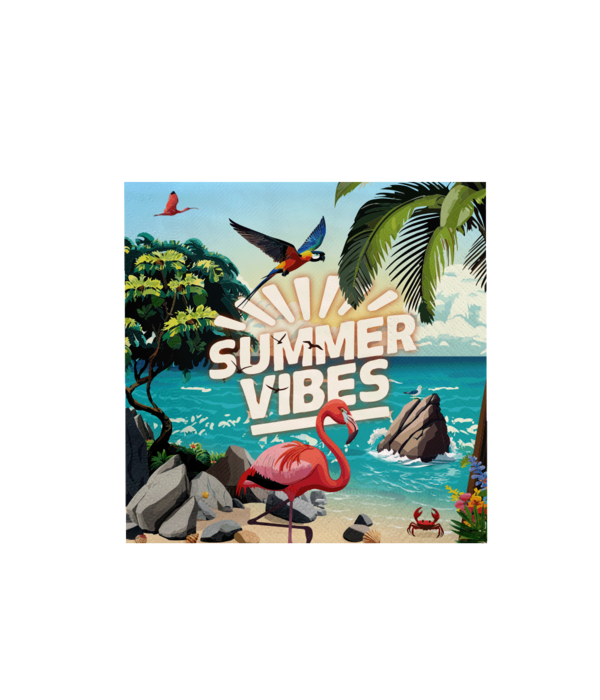 Servetten Hawaii Summer Vibes (16st)