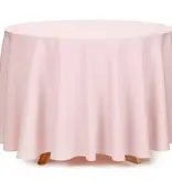 Tafelkleed Dusty Pink Rond 230 cm