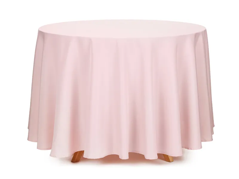 Tafelkleed Dusty Pink Rond 230 cm afbeelding