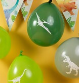 Party Ballonnen Dino Groen (8st)