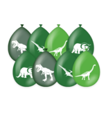 Party Ballonnen Dino Groen (8st)