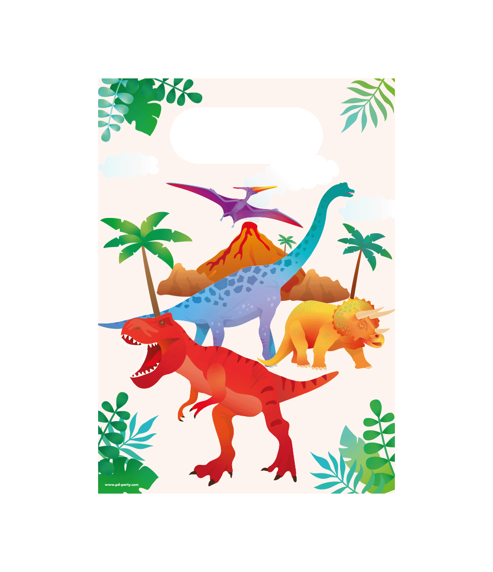 Uitdeelzakjes Dino Apatosaurus (6st) afbeelding