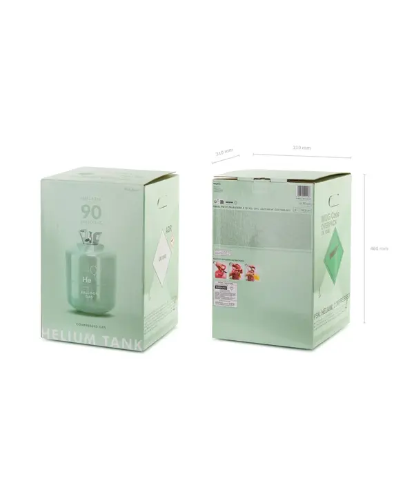 Helium Tank - Tot 90 Ballonnen