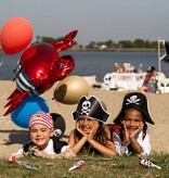 Roltongen Pirate Party Doodshoofd (6st)