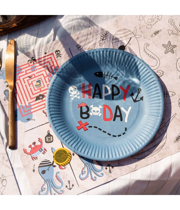 Pirate  Party Activiteiten Placemat (6st)