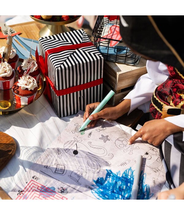 Pirate  Party Activiteiten Placemat (6st)