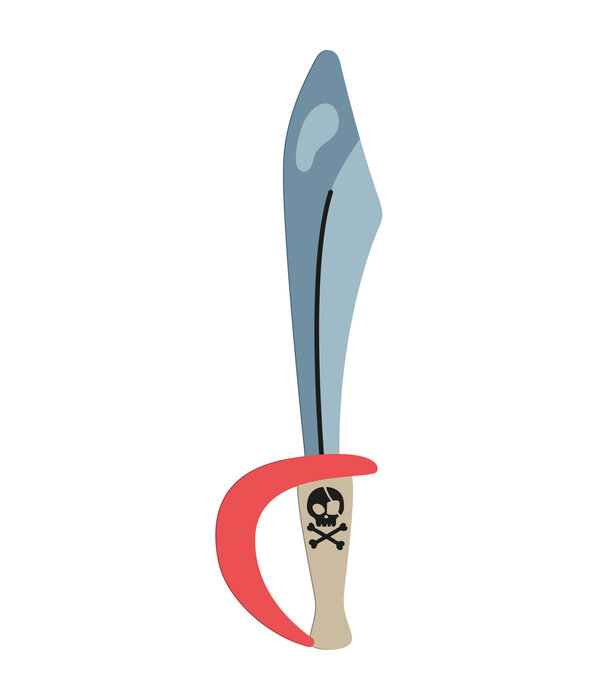 Piraten Zwaarden Pirate Party (6st)