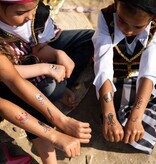 Stickervel Tattoos Pirate Party