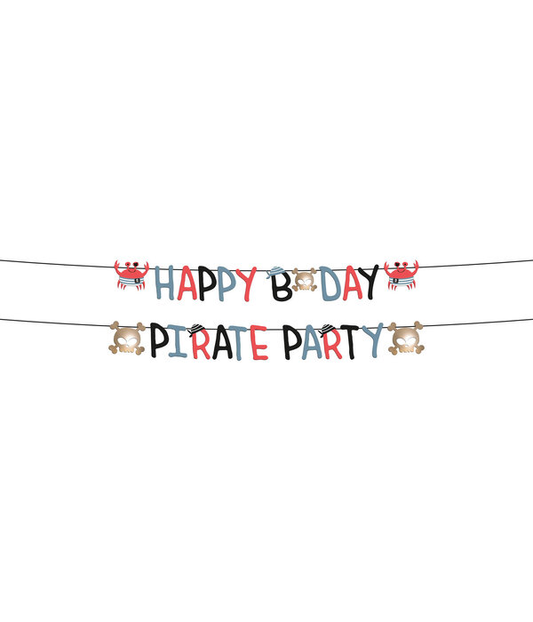 Letterslinger Set Pirate Party (1,5m)