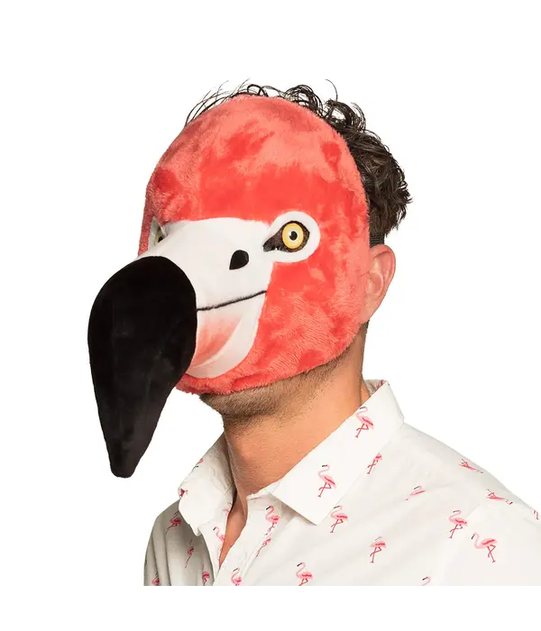 Gezichtsmasker Flamingo Pluche