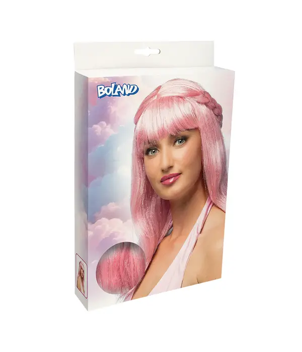 Pruik Pink Magical Sweety