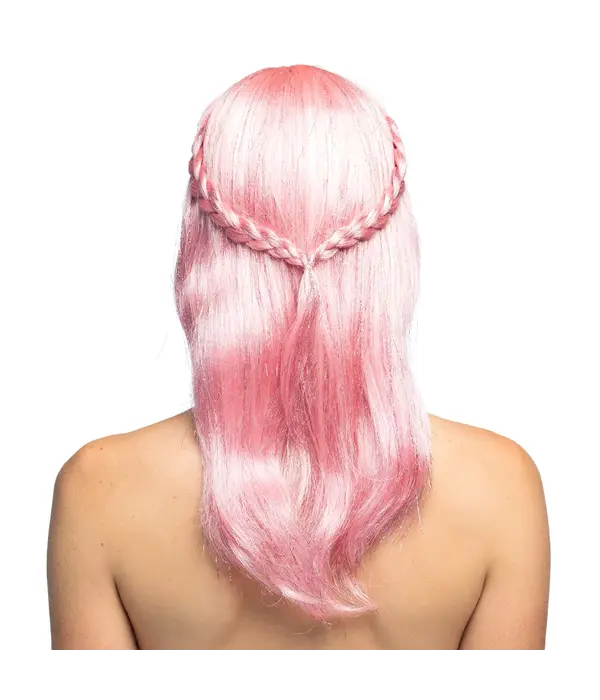 Pruik Pink Magical Sweety