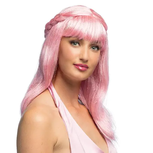 Pruik Pink Magical Sweety