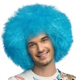 Pruik Sugar Neonblauw