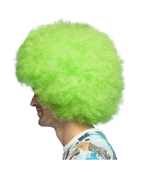 Pruik Sugar Neongroen