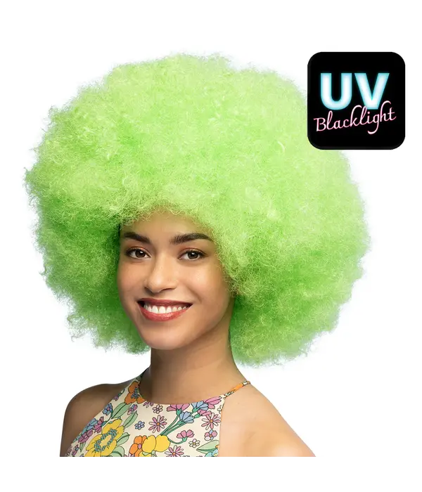 Pruik Sugar Neongroen