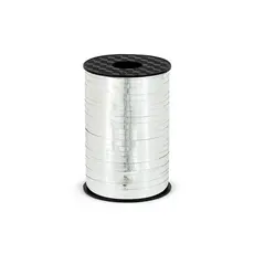 Metallic Zilveren Lint op Rol - 225m