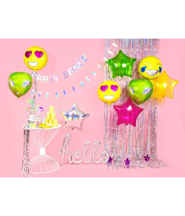 Polyband Holografisch Zilver - 225m