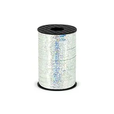 Polyband Holografisch Zilver - 225m