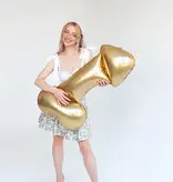Folieballon Penis Goud Groot 88cm