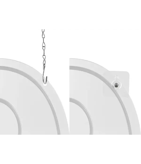 LED Neon bord - Happy Birthday Wit (40x29,5cm)