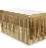 Tafelrok Luxery Gold 300x80cm