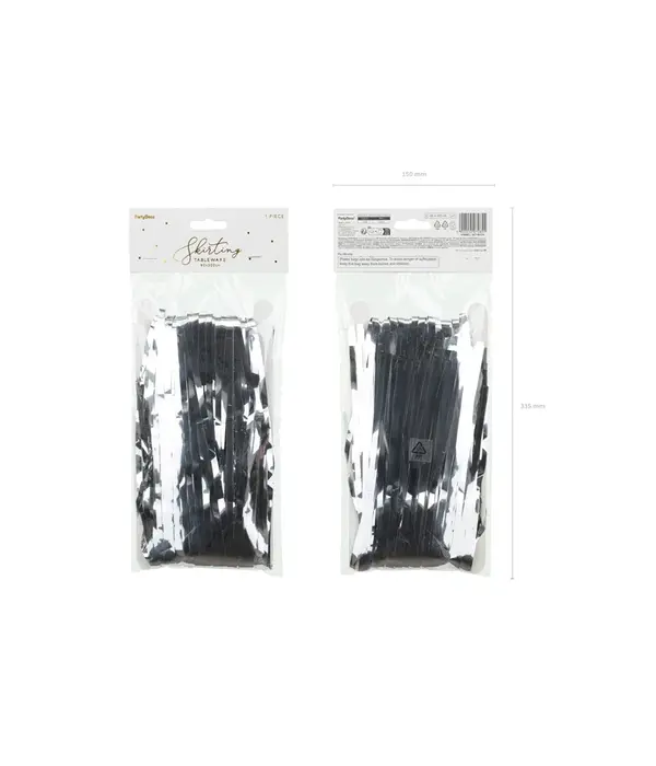 Zilveren Tafelrok 300x80cm