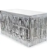 Zilveren Tafelrok 300x80cm