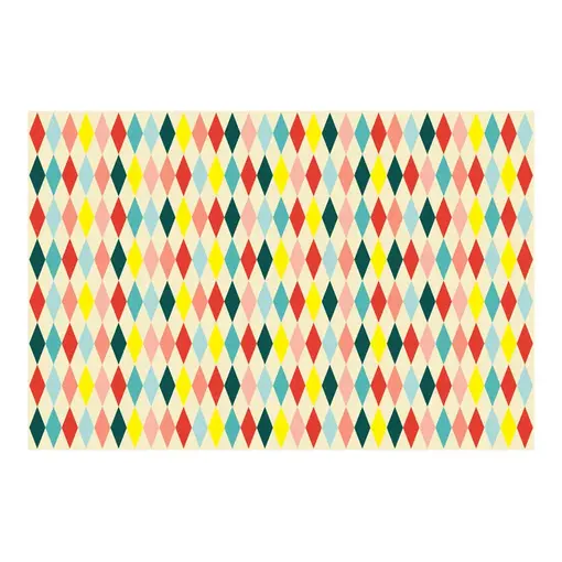 Tafelkleed Colorful Diamonds 180x120cm