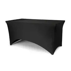 Tafelhoes Zwart Stretch Spandex 183x76x74cm