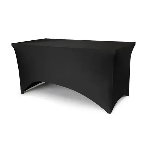 Tafelhoes Zwart Stretch Spandex 183x76x74cm