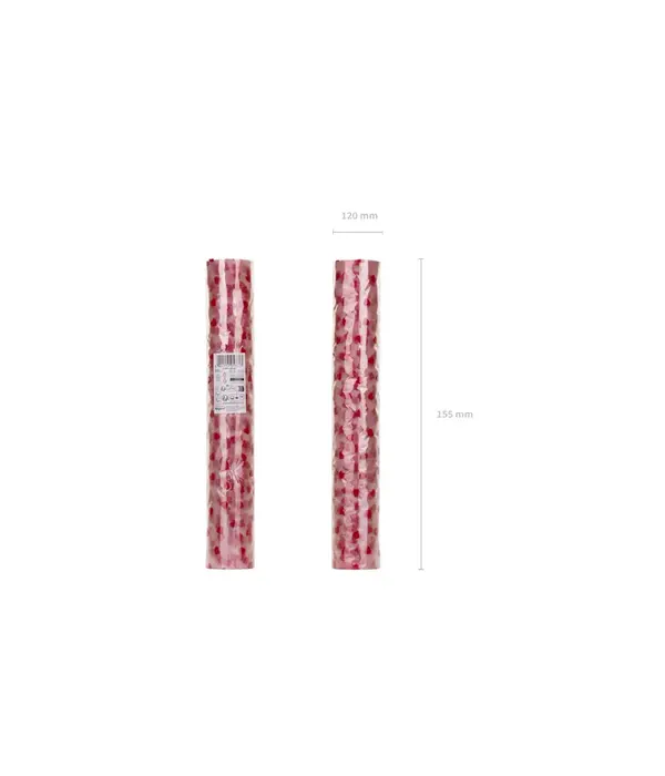 Tafelloper Hartjes Tule Rood (9m)