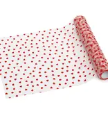 Tafelloper Hartjes Tule Rood (9m)