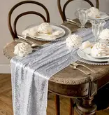 Tafelloper Zilver Pailletten (5m)