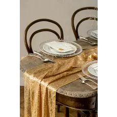Tafelloper Goud Pailletten (5m)