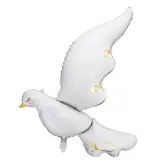 Duif Folie Ballon Groot 90cm