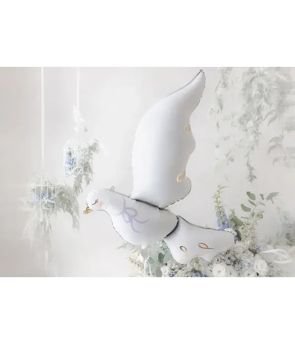 Duif Folie Ballon Groot 90cm