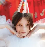 Party Hoedjes Met Pompons 16cm (6st)