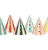 Party Hoedjes Met Pompons 16cm (6st)