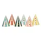 Party Hoedjes Met Pompons 16cm (6st)