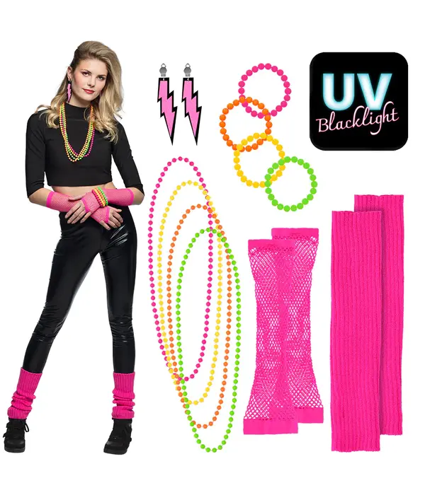 Disco 80's Party Accessoires Set