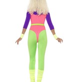80's workout kostuum vrouw