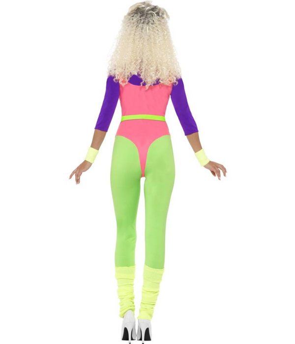 80's workout kostuum vrouw