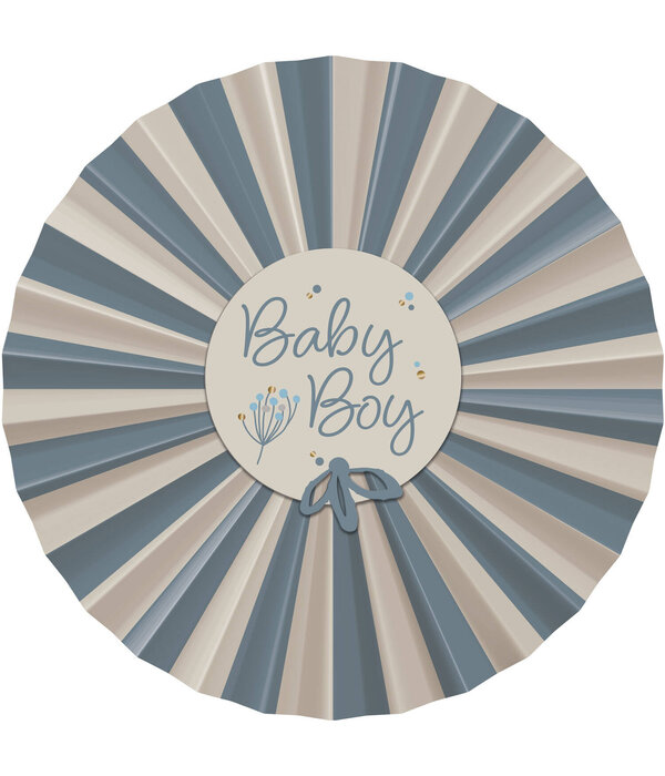 Honeycomb Waaier Blooming Baby Boy (3st)