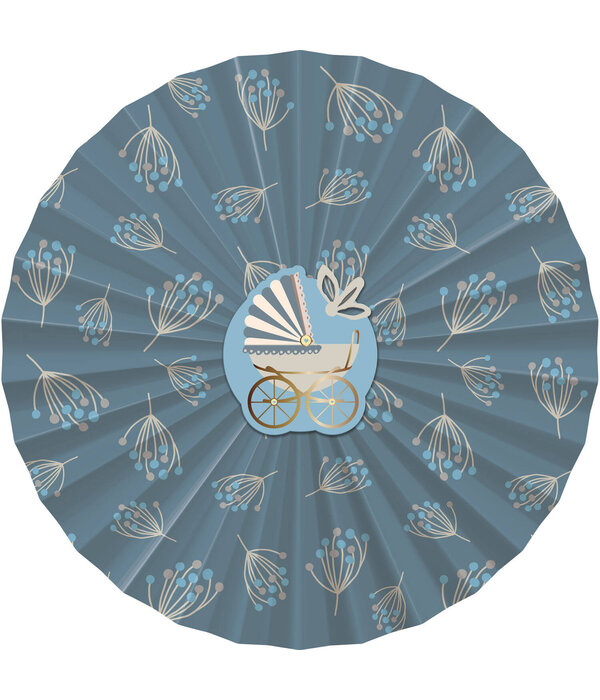 Honeycomb Waaier Blooming Baby Boy (3st)