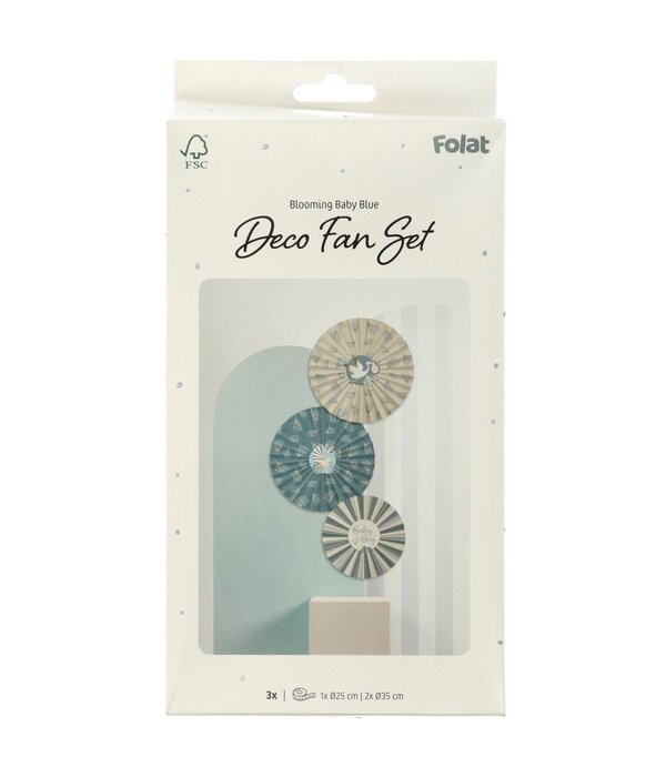 Honeycomb Waaier Blooming Baby Boy (3st)