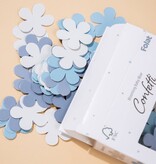 Confetti Bloemvorm Blooming Baby Boy (80st)