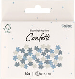 Confetti Bloemvorm Blooming Baby Boy (80st)