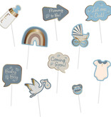 Photobooth Set Blooming Baby Boy (10st)